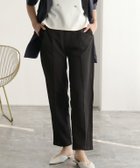 【ピエロ/Pierrot】の【アウトレットSALE!】ペアスキンピンタックパンツ 大人の最旬トレンドファッション＆コーディネート founy(ファウニー) ファッション Fashion レディースファッション Fashion for Women パンツ Pants & Trousers アウトレット Outlet / Clearance フロント Front, Front Design プチプライス・低価格 Affordable / Budget Price エレガント 上品 Elegant thumbnail 157cm / ブラック / M|ID: prp329100004973000 ipo3291000000037288122