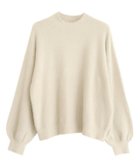 【ピエロ/Pierrot】のシャギーハイネックバルーン袖ニット 大人の最旬トレンドファッション＆コーディネート founy(ファウニー) ファッション Fashion レディースファッション Fashion for Women トップス・カットソー Cut & Sew Tops ニット Knit Tops & Sweaters ハイネック High Neck, Mock Neck バルーン Balloon, Balloon Silhouette プチプライス・低価格 Affordable / Budget Price エレガント 上品 Elegant thumbnail アイボリー|ID: prp329100004973015 ipo3291000000037288183