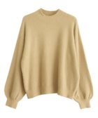 【ピエロ/Pierrot】のシャギーハイネックバルーン袖ニット 大人の最旬トレンドファッション＆コーディネート founy(ファウニー) ファッション Fashion レディースファッション Fashion for Women トップス・カットソー Cut & Sew Tops ニット Knit Tops & Sweaters ハイネック High Neck, Mock Neck バルーン Balloon, Balloon Silhouette プチプライス・低価格 Affordable / Budget Price エレガント 上品 Elegant thumbnail イエロー|ID: prp329100004973015 ipo3291000000037288186