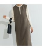 【ピエロ/Pierrot】のウールタッチジャンパースカート 166cm / モカグレー / M|ID: prp329100004973020 ipo3291000000037288209