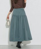 【ピエロ/Pierrot】の【アウトレットSALE!】切り替えフレアスカート 166cm / スモークブルー / M|ID: prp329100004973028 ipo3291000000037288248