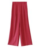 【ピエロ/Pierrot】のリラックスタックパンツ 大人の最旬トレンドファッション＆コーディネート founy(ファウニー) ファッション Fashion レディースファッション Fashion for Women パンツ Pants & Trousers センター Center, Center Line プチプライス・低価格 Affordable / Budget Price リラックス Relax, Relaxed Fit ルーズ Loose, Oversized ワイド Wide, Wide Fit thumbnail レッド|ID: prp329100004973035 ipo3291000000037288282