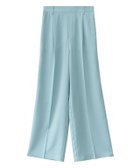 【ピエロ/Pierrot】のリラックスタックパンツ 大人の最旬トレンドファッション＆コーディネート founy(ファウニー) ファッション Fashion レディースファッション Fashion for Women パンツ Pants & Trousers センター Center, Center Line プチプライス・低価格 Affordable / Budget Price リラックス Relax, Relaxed Fit ルーズ Loose, Oversized ワイド Wide, Wide Fit thumbnail ミントブルー|ID: prp329100004973035 ipo3291000000037288283
