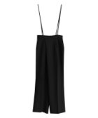 【ピエロ/Pierrot】の【アウトレットSALE!】ショルダー付きラップパンツ 大人の最旬トレンドファッション＆コーディネート founy(ファウニー) ファッション Fashion レディースファッション Fashion for Women パンツ Pants & Trousers アウトレット Outlet / Clearance ショルダー Shoulder, Shoulder Strap プチプライス・低価格 Affordable / Budget Price ラップ Wrap, Wrap Design エレガント 上品 Elegant thumbnail ブラック|ID: prp329100004973036 ipo3291000000037288286
