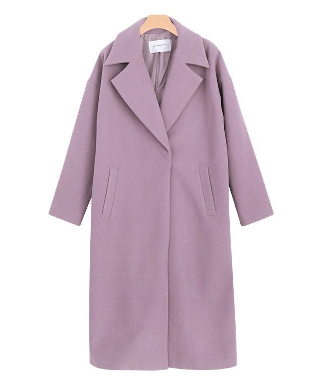 【ピエロ/Pierrot】のメルトンチェスターコート インテリア・キッズ・メンズ・レディースファッション・服の通販 founy(ファウニー) 　ファッション　Fashion　レディースファッション　Fashion for Women　アウター　Coat / Outerwear Collection　コート・ロングコート・ピーコート　Long Coats, Peacoats & More　レディースジャケット・軽アウター　Jackets　チェスターコート・ロング丈アウター　Chester Coats / Chesterfield Long Coats　シンプル　Simple, Minimal　プチプライス・低価格　Affordable / Budget Price　エレガント 上品　Elegant　ラベンダー|ID: prp329100004973040 ipo3291000000037288304