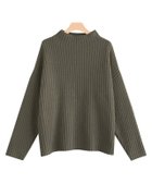 【ピエロ/Pierrot】のボトルネックオーバーリブニット 大人の最旬トレンドファッション＆コーディネート founy(ファウニー) ファッション Fashion レディースファッション Fashion for Women トップス・カットソー Cut & Sew Tops ニット Knit Tops & Sweaters プチプライス・低価格 Affordable / Budget Price ボトム Bottoms, Lower Wear ボトルネック Bottle Neck, Mock Neck thumbnail モカーキ|ID: prp329100004973048 ipo3291000000037288332