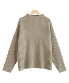 【ピエロ/Pierrot】のボトルネックオーバーリブニット 大人の最旬トレンドファッション＆コーディネート founy(ファウニー) ファッション Fashion レディースファッション Fashion for Women トップス・カットソー Cut & Sew Tops ニット Knit Tops & Sweaters プチプライス・低価格 Affordable / Budget Price ボトム Bottoms, Lower Wear ボトルネック Bottle Neck, Mock Neck thumbnail ライトベージュ|ID: prp329100004973048 ipo3291000000037288333