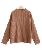【ピエロ/Pierrot】のボトルネックオーバーリブニット 大人の最旬トレンドファッション＆コーディネート founy(ファウニー) ファッション Fashion レディースファッション Fashion for Women トップス・カットソー Cut & Sew Tops ニット Knit Tops & Sweaters プチプライス・低価格 Affordable / Budget Price ボトム Bottoms, Lower Wear ボトルネック Bottle Neck, Mock Neck thumbnail アーモンドピンク|ID: prp329100004973048 ipo3291000000037288335