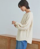 【ピエロ/Pierrot】のRASW アルパカ混ボートネックニット 166cm / 杢ライトベージュ / M|ID: prp329100004973056 ipo3291000000037288366