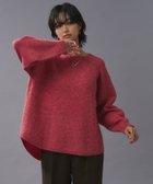 【ピエロ/Pierrot】のRASW アルパカ混ボートネックニット 166cm / 杢レッド / M|ID: prp329100004973056 ipo3291000000037288369