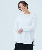 【ピエロ/Pierrot】の【アウトレットSALE!】 RASW GIZAコットンロングスリーブTシャツ オフホワイト|ID: prp329100004973058 ipo3291000000037288376