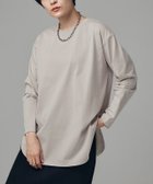 【ピエロ/Pierrot】の【アウトレットSALE!】 RASW GIZAコットンロングスリーブTシャツ ライトグレージュ|ID: prp329100004973058 ipo3291000000037288377