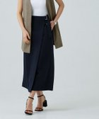 【ピエロ/Pierrot】の【アウトレットSALE!】 RASW サイドベルトラップスカート ネイビー|ID: prp329100004973070 ipo3291000000037288425