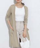 【ピエロ/Pierrot】の【A会場】UVカット裾スリットカーディガン 166cm / グレージュ / M|ID: prp329100004973080 ipo3291000000037288471
