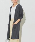 【ピエロ/Pierrot】の【A会場】UVカット裾スリットカーディガン 166cm / チャコールグレー / M|ID: prp329100004973080 ipo3291000000037288474