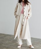 【ピエロ/Pierrot】の3wayトレンチコートワンピース 大人の最旬トレンドファッション＆コーディネート founy(ファウニー) ファッション Fashion レディースファッション Fashion for Women アウター Coat / Outerwear Collection コート・ロングコート・ピーコート Long Coats, Peacoats & More レディースジャケット・軽アウター Jackets トレンチコート / 春秋の定番アウター Trench Coats ノースリーブ Sleeveless, No-Sleeve ブルゾン Blouson, Bomber Jacket プチプライス・低価格 Affordable / Budget Price マーブル Marble, Marble Pattern ロング Long, Long-Length thumbnail アイボリー|ID: prp329100004973177 ipo3291000000037289075