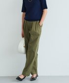 【ピエロ/Pierrot】のRASW ダブルタックバレルパンツ 大人の最旬トレンドファッション＆コーディネート founy(ファウニー) ファッション Fashion レディースファッション Fashion for Women パンツ Pants & Trousers センター Center, Center Line ダブル Double, Double-Breasted トレンド Trend, Trending Now フォルム Silhouette, Form プチプライス・低価格 Affordable / Budget Price エレガント 上品 Elegant thumbnail 165cm / カーキ / M|ID: prp329100004973183 ipo3291000000037289096