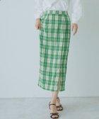 【ピエロ/Pierrot】の【A会場】スリットナロースカート 大人の最旬トレンドファッション＆コーディネート founy(ファウニー) ファッション Fashion レディースファッション Fashion for Women スカート Skirts 送料無料 Free Shipping シンプル Simple, Minimal スリット Slit, Slit Detail プチプライス・低価格 Affordable / Budget Price thumbnail チェック|ID: prp329100004973226 ipo3291000000037289261