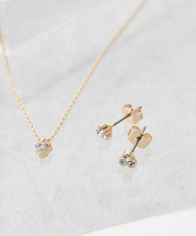 【ピエロ/Pierrot】の【C会場】プチトップネックレスピアスセット [Pierrot] インテリア・キッズ・メンズ・レディースファッション・服の通販 founy(ファウニー) 　ファッション　Fashion　レディースファッション　Fashion for Women　ジュエリー　Jewelry　ネックレス　Necklaces & Pendants　おすすめ　Recommended / Our Picks　アクセサリー　Fashion Accessories　コーティング　Coating, Coated Finish　ストーン　Stone, Gem-Like　チェーン　Chain, Chain Strap　パール　Pearl, Pearl Accent　プチプライス・低価格　Affordable / Budget Price　ストーン|ID: prp329100004973233 ipo3291000000037289284