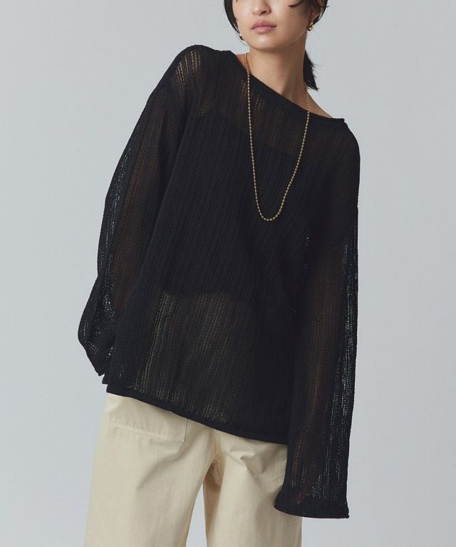 【ピエロ/Pierrot】のRASW シアーストライプニット インテリア・キッズ・メンズ・レディースファッション・服の通販 founy(ファウニー) https://founy.com/ ファッション Fashion レディースファッション Fashion for Women トップス・カットソー Cut & Sew Tops ニット Knit Tops & Sweaters シアー Sheer, See-Through ストライプ Stripe, Striped Pattern スリット Slit, Slit Detail スリーブ Sleeve, Long Sleeve / Short Sleeve プチプライス・低価格 Affordable / Budget Price ルーズ Loose, Oversized ワイド Wide, Wide Fit |ID: prp329100004973237 ipo3291000000037289299