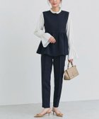 【ピエロ/Pierrot】の選べるペプラムセットアップ 大人の最旬トレンドファッション＆コーディネート founy(ファウニー) ファッション Fashion レディースファッション Fashion for Women セットアップ Matching Sets スーツ Business Suits & Workwear スーツセット・2点セット・レディーススーツ Suit Sets / 2-Piece Suits / Office Suit Sets インナー Innerwear ストレッチ Stretch, Stretchy Fabric スーツ Suit, Formalwear セットアップ Set-Up, Coordinated Outfit センター Center, Center Line フェミニン Feminine, Girly プチプライス・低価格 Affordable / Budget Price ペプラム Peplum, Flared Hem thumbnail 167cm / ネイビー / A / M|ID: prp329100004973257 ipo3291000000037289374