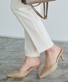 【ピエロ/Pierrot】のスクエアカットミュール 大人の最旬トレンドファッション＆コーディネート founy(ファウニー) ファッション Fashion レディースファッション Fashion for Women シューズ Shoes, Footwear スクエア Square, Square Shape デニム Denim, Jeans Material プチプライス・低価格 Affordable / Budget Price thumbnail ベージュ|ID: prp329100004973275 ipo3291000000037289440