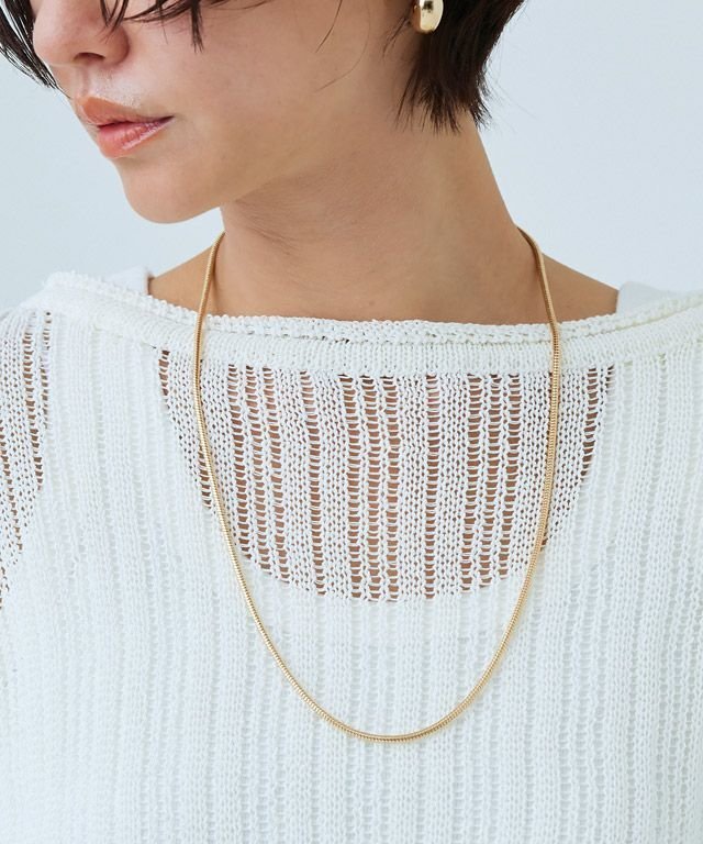 【ピエロ/Pierrot】のRASW スネークチェーンネックレス [Pierrot] 大人の最旬トレンドファッション＆コーディネート founy(ファウニー) 　ファッション　Fashion　レディースファッション　Fashion for Women　ジュエリー　Jewelry　ネックレス　Necklaces & Pendants　おすすめ　Recommended / Our Picks　アクセサリー　Fashion Accessories　コーティング　Coating, Coated Finish　シルバー　Silver, Metallic Silver　シンプル　Simple, Minimal　チェーン　Chain, Chain Strap　プチプライス・低価格　Affordable / Budget Price　ロング　Long, Long-Length　 other-1|ID: prp329100004973280 ipo3291000000037289456