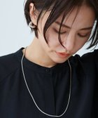 【ピエロ/Pierrot】のRASW スネークチェーンネックレス [Pierrot] 大人の最旬トレンドファッション＆コーディネート founy(ファウニー) ファッション Fashion レディースファッション Fashion for Women ジュエリー Jewelry ネックレス Necklaces & Pendants おすすめ Recommended / Our Picks アクセサリー Fashion Accessories コーティング Coating, Coated Finish シルバー Silver, Metallic Silver シンプル Simple, Minimal チェーン Chain, Chain Strap プチプライス・低価格 Affordable / Budget Price ロング Long, Long-Length thumbnail シルバー / F|ID: prp329100004973280 ipo3291000000037289458