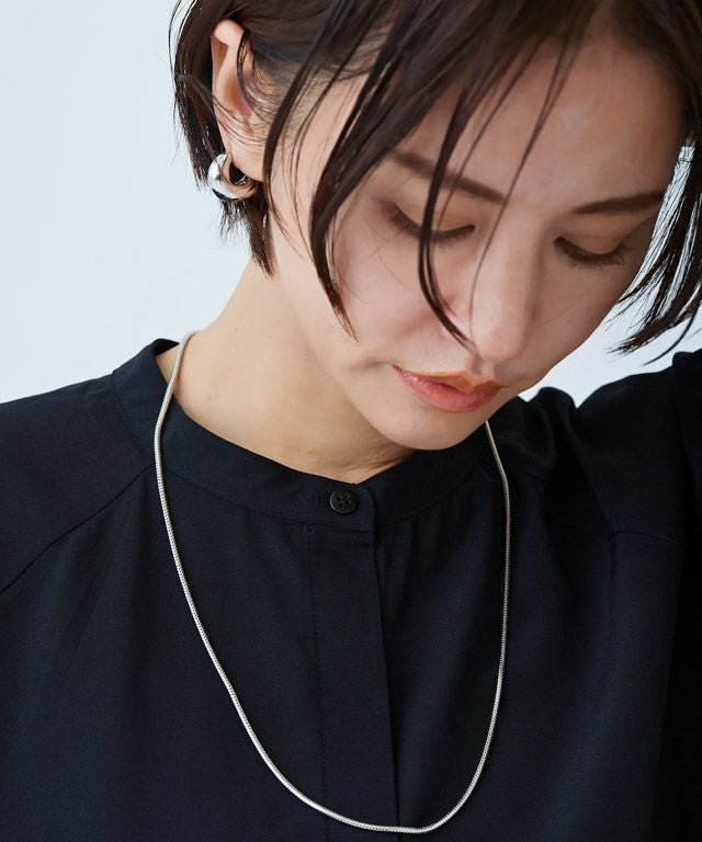 【ピエロ/Pierrot】のRASW スネークチェーンネックレス [Pierrot] インテリア・キッズ・メンズ・レディースファッション・服の通販 founy(ファウニー) 　ファッション　Fashion　レディースファッション　Fashion for Women　ジュエリー　Jewelry　ネックレス　Necklaces & Pendants　おすすめ　Recommended / Our Picks　アクセサリー　Fashion Accessories　コーティング　Coating, Coated Finish　シルバー　Silver, Metallic Silver　シンプル　Simple, Minimal　チェーン　Chain, Chain Strap　プチプライス・低価格　Affordable / Budget Price　ロング　Long, Long-Length　シルバー / F|ID: prp329100004973280 ipo3291000000037289458