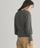 【ピエロ/Pierrot】のボリュームスリーブクロップドニット 大人の最旬トレンドファッション＆コーディネート founy(ファウニー) ファッション Fashion レディースファッション Fashion for Women トップス・カットソー Cut & Sew Tops ニット Knit Tops & Sweaters ボリューム袖・フリルスリーブブラウス Voluminous & Ruffle Sleeves / Puffy Sleeve Tops クロップド Cropped, Short Length プチプライス・低価格 Affordable / Budget Price thumbnail チャコール|ID: prp329100004973290 ipo3291000000037289502