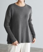 【ピエロ/Pierrot】の袖リブAラインニット 大人の最旬トレンドファッション＆コーディネート founy(ファウニー) ファッション Fashion レディースファッション Fashion for Women トップス・カットソー Cut & Sew Tops ニット Knit Tops & Sweaters フレア Flare, Flared プチプライス・低価格 Affordable / Budget Price thumbnail チャコール|ID: prp329100004973307 ipo3291000000037289579