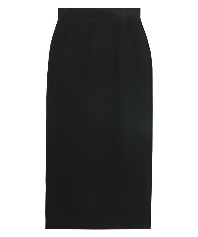 【ピエロ/Pierrot】のRASW Iラインニットスカート インテリア・キッズ・メンズ・レディースファッション・服の通販 founy(ファウニー) 　ファッション　Fashion　レディースファッション　Fashion for Women　スカート　Skirts　ストレート　Straight, Straight Cut　スリット　Slit, Slit Detail　プチプライス・低価格　Affordable / Budget Price　ブラック|ID: prp329100004973308 ipo3291000000037289583