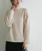 【ピエロ/Pierrot】のウールライクハイネックニット 167cm / 杢ライトベージュ / M|ID: prp329100004973317 ipo3291000000037289612