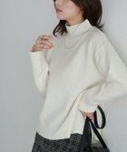 【ピエロ/Pierrot】のウールライクハイネックニット 167cm / アイボリー / M|ID: prp329100004973317 ipo3291000000037289613