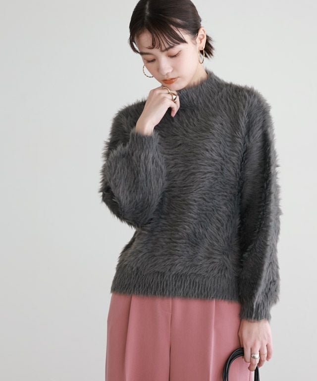 【ピエロ/Pierrot】のシャギーボリュームスリーブニット 大人の最旬トレンドファッション＆コーディネート founy(ファウニー) 　ファッション　Fashion　レディースファッション　Fashion for Women　トップス・カットソー　Cut & Sew Tops　ニット　Knit Tops & Sweaters　ボリューム袖・フリルスリーブブラウス　Voluminous & Ruffle Sleeves / Puffy Sleeve Tops　おすすめ　Recommended / Our Picks　シンプル　Simple, Minimal　タートルネック　Turtleneck, High Neck　トレンド　Trend, Trending Now　ハイネック　High Neck, Mock Neck　フェミニン　Feminine, Girly　プチプライス・低価格　Affordable / Budget Price　 other-1|ID: prp329100004973336 ipo3291000000037289686