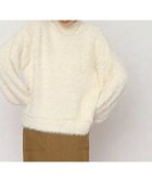 【ピエロ/Pierrot】のシャギーボリュームスリーブニット 大人の最旬トレンドファッション＆コーディネート founy(ファウニー) ファッション Fashion レディースファッション Fashion for Women トップス・カットソー Cut & Sew Tops ニット Knit Tops & Sweaters ボリューム袖・フリルスリーブブラウス Voluminous & Ruffle Sleeves / Puffy Sleeve Tops おすすめ Recommended / Our Picks シンプル Simple, Minimal タートルネック Turtleneck, High Neck トレンド Trend, Trending Now ハイネック High Neck, Mock Neck フェミニン Feminine, Girly プチプライス・低価格 Affordable / Budget Price thumbnail アイボリー|ID: prp329100004973336 ipo3291000000037289690