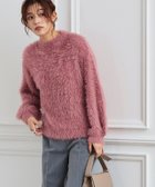 【ピエロ/Pierrot】のシャギーボリュームスリーブニット 大人の最旬トレンドファッション＆コーディネート founy(ファウニー) ファッション Fashion レディースファッション Fashion for Women トップス・カットソー Cut & Sew Tops ニット Knit Tops & Sweaters ボリューム袖・フリルスリーブブラウス Voluminous & Ruffle Sleeves / Puffy Sleeve Tops おすすめ Recommended / Our Picks シンプル Simple, Minimal タートルネック Turtleneck, High Neck トレンド Trend, Trending Now ハイネック High Neck, Mock Neck フェミニン Feminine, Girly プチプライス・低価格 Affordable / Budget Price thumbnail ピンク|ID: prp329100004973336 ipo3291000000037289691