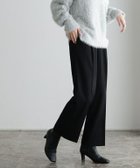 【ピエロ/Pierrot】の裏微起毛タックパンツ 163cm / ブラック / M|ID: prp329100004973342 ipo3291000000037289713