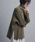 【ピエロ/Pierrot】のRASW ハイネックオーバーリブニット 大人の最旬トレンドファッション＆コーディネート founy(ファウニー) ファッション Fashion レディースファッション Fashion for Women トップス・カットソー Cut & Sew Tops ニット Knit Tops & Sweaters スリット Slit, Slit Detail プチプライス・低価格 Affordable / Budget Price ワイド Wide, Wide Fit ワイドリブ Wide Rib, Wide Ribbed Knit thumbnail モカーキ|ID: prp329100004973352 ipo3291000000037289756