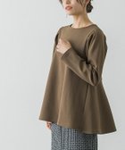 【ピエロ/Pierrot】のペアスキンベロアバックフレアトップス モカベージュ|ID: prp329100004973359 ipo3291000000037289781