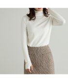 【ピエロ/Pierrot】のハイネック指穴ニット 大人の最旬トレンドファッション＆コーディネート founy(ファウニー) ファッション Fashion レディースファッション Fashion for Women トップス・カットソー Cut & Sew Tops ニット Knit Tops & Sweaters インナー Innerwear シンプル Simple, Minimal ハイネック High Neck, Mock Neck プチプライス・低価格 Affordable / Budget Price ベスト Vest, Waistcoat thumbnail オフホワイト|ID: prp329100004973367 ipo3291000000037289806