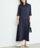 【ピエロ/Pierrot】の切替フレアワンピース 大人の最旬トレンドファッション＆コーディネート founy(ファウニー) ファッション Fashion レディースファッション Fashion for Women ワンピース Dresses フェミニン Feminine, Girly フレア Flare, Flared プチプライス・低価格 Affordable / Budget Price エレガント 上品 Elegant 切替 Switching, Contrast Panel thumbnail ネイビー|ID: prp329100004973382 ipo3291000000037289875