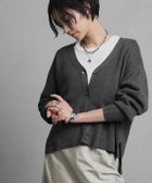 【ピエロ/Pierrot】のRASW 綿シルクニットカーディガン 165cm / 杢チャコール / M|ID: prp329100004973402 ipo3291000000037289952