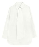【ピエロ/Pierrot】のRASW ボウタイ付きロングカフスブラウス 大人の最旬トレンドファッション＆コーディネート founy(ファウニー) ファッション Fashion レディースファッション Fashion for Women トップス・カットソー Cut & Sew Tops シャツ・ブラウス・オフィスカジュアル Elegant Blouses & Button-Ups カフス Cuff Design クラシカル Classical, Vintage-Inspired シンプル Simple, Minimal プチプライス・低価格 Affordable / Budget Price ベーシック Basic, Essential ロング Long, Long-Length ワイド Wide, Wide Fit thumbnail オフホワイト|ID: prp329100004973403 ipo3291000000037289958