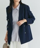 【ピエロ/Pierrot】のダブルボタンテーラードジャケット 162cm / ネイビー / M|ID: prp329100004973419 ipo3291000000037290027