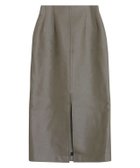 【ピエロ/Pierrot】のRASW フェイクレザースリットIラインスカート モカグレージュ|ID: prp329100004973460 ipo3291000000037290193