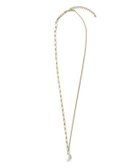 【ピエロ/Pierrot】のアシンメトリーチェーンパールネックレス [Pierrot] 大人の最旬トレンドファッション＆コーディネート founy(ファウニー) ファッション Fashion レディースファッション Fashion for Women ジュエリー Jewelry ネックレス Necklaces & Pendants アクセサリー Fashion Accessories アシンメトリー Asymmetrical Style コーティング Coating, Coated Finish シルバー Silver, Metallic Silver シンプル Simple, Minimal チェーン Chain, Chain Strap パール Pearl, Pearl Accent プチプライス・低価格 Affordable / Budget Price thumbnail ゴールド|ID: prp329100004973471 ipo3291000000037290237