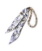 【ピエロ/Pierrot】の【アウトレットSALE!】マルチwayスカーフネックレス [Pierrot] 大人の最旬トレンドファッション＆コーディネート founy(ファウニー) ファッション Fashion レディースファッション Fashion for Women ジュエリー Jewelry ネックレス Necklaces & Pendants アウトレット Outlet / Clearance アクセサリー Fashion Accessories コーティング Coating, Coated Finish スカーフ Scarf, Neckwear チェーン Chain, Chain Strap チャーム Charm, Pendant ネックレス Necklace, Pendant Necklace フェミニン Feminine, Girly プチプライス・低価格 Affordable / Budget Price ヘアアクセ Hair Accessory, Hair Clip thumbnail 花柄/スモークブルー|ID: prp329100004973485 ipo3291000000037290285