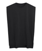 【ピエロ/Pierrot】のショルダータックTシャツ 大人の最旬トレンドファッション＆コーディネート founy(ファウニー) ファッション Fashion レディースファッション Fashion for Women トップス・カットソー Cut & Sew Tops シャツ・ブラウス・オフィスカジュアル Elegant Blouses & Button-Ups ロングTシャツ・Tシャツ Longline T-Shirts & Tees ショルダー Shoulder, Shoulder Strap シンプル Simple, Minimal プチプライス・低価格 Affordable / Budget Price thumbnail ブラック|ID: prp329100004973497 ipo3291000000037290334