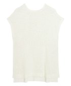 【ピエロ/Pierrot】の【A会場】テープヤーンフレンチスリーブニット 大人の最旬トレンドファッション＆コーディネート founy(ファウニー) ファッション Fashion レディースファッション Fashion for Women トップス・カットソー Cut & Sew Tops ニット Knit Tops & Sweaters 送料無料 Free Shipping おすすめ Recommended / Our Picks スリーブ Sleeve, Long Sleeve / Short Sleeve フレンチ French, French Style プチプライス・低価格 Affordable / Budget Price エレガント 上品 Elegant 夏 Summer thumbnail オフホワイト|ID: prp329100004973500 ipo3291000000037290349